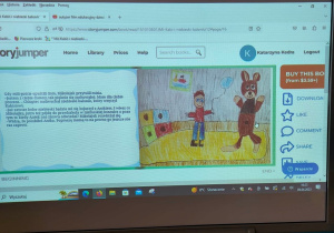 Miś Kabiś narsowany przez naszego Adasia