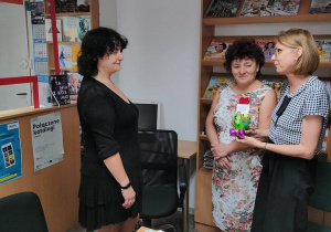 Podziękowania dla p. Ewy za roczną współpracę 1