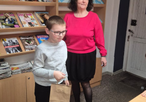Kwietniowe spotkanie w bibliotece