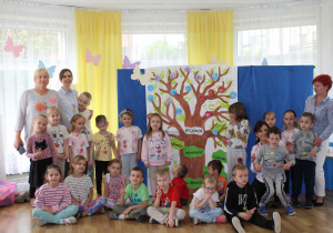 Spotkanie integracyjne - zdjęcie grupowe uczestników