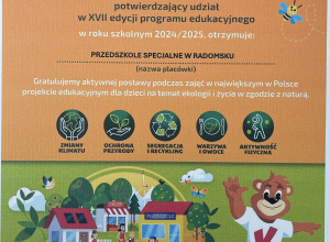 Zakończenie programu "Kubusiowi Przyjaciele Natury"