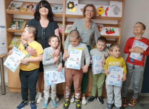 Finał Ogólnopolskiego projektu edukacyjno-czytelniczego "Bajki-Pomagajki"