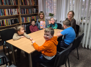 Grudniowe spotkanie czytelnicze z cyklu "Jestem przedszkolakiem. Jesień"