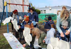 Warsztaty integracyjne na placu SOSW w Radomsku
