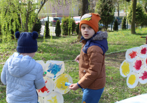Warsztaty integracyjne na placu SOSW w Radomsku