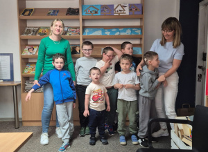 Kwietniowe spotkanie w bibliotece